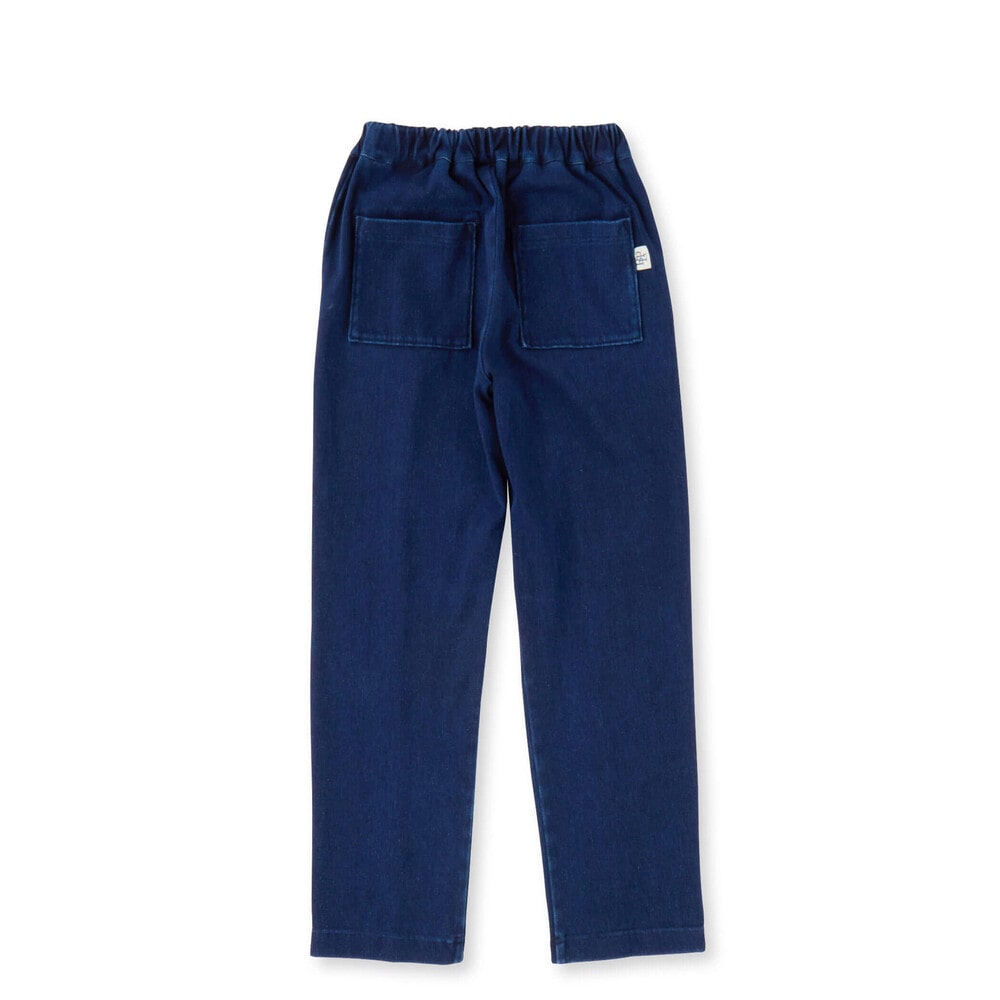 店舗限定】フロントタックボンディングデニムパンツ(95~150cm