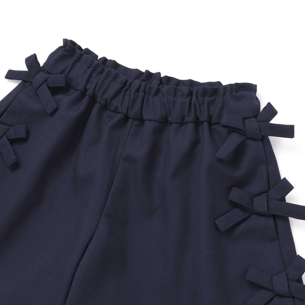 【限定商品】サイドリボンショートパンツ(95~150cm) ベージュ 110cm