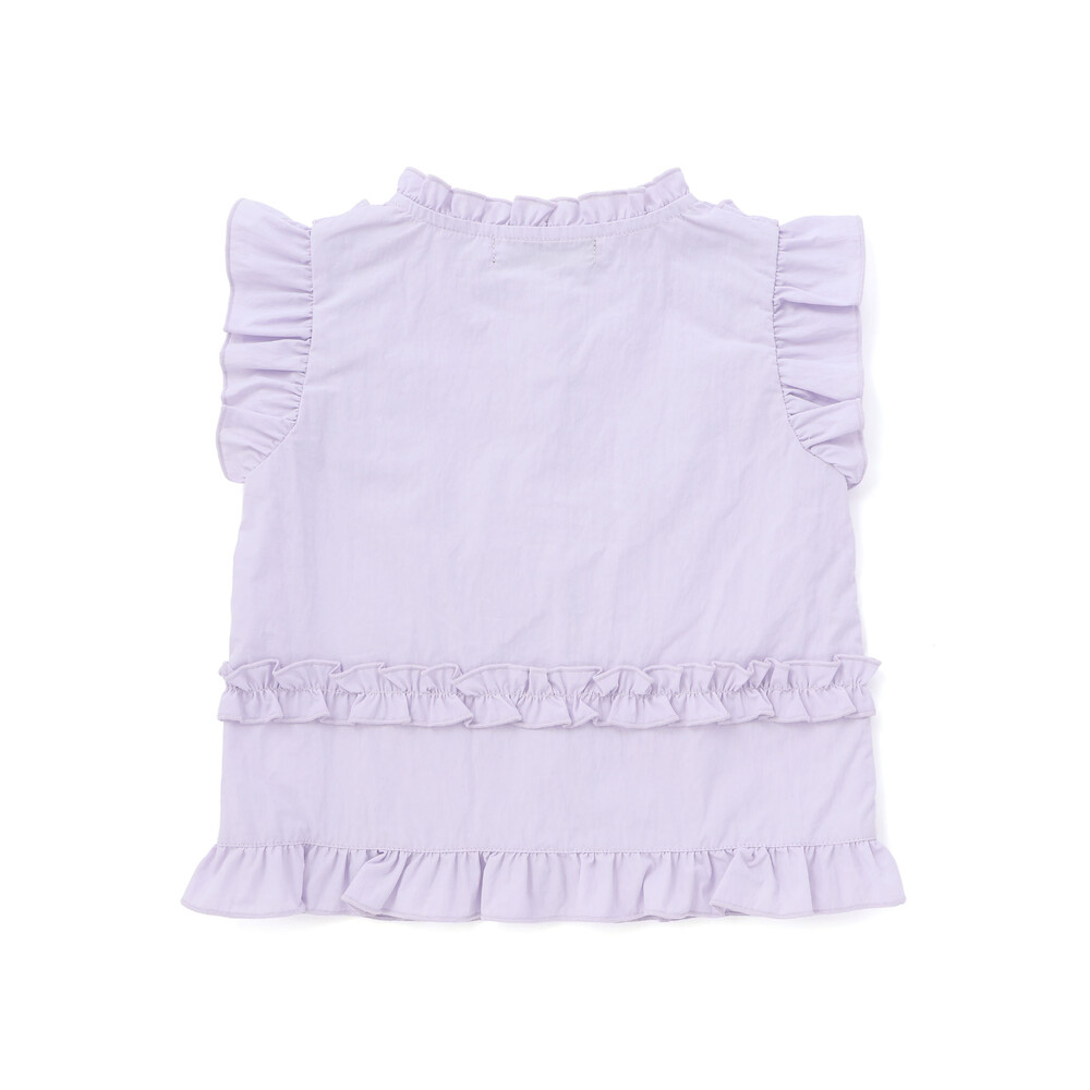 ダブルリボンメロウブラウス(95~150cm) ホワイト 95cm