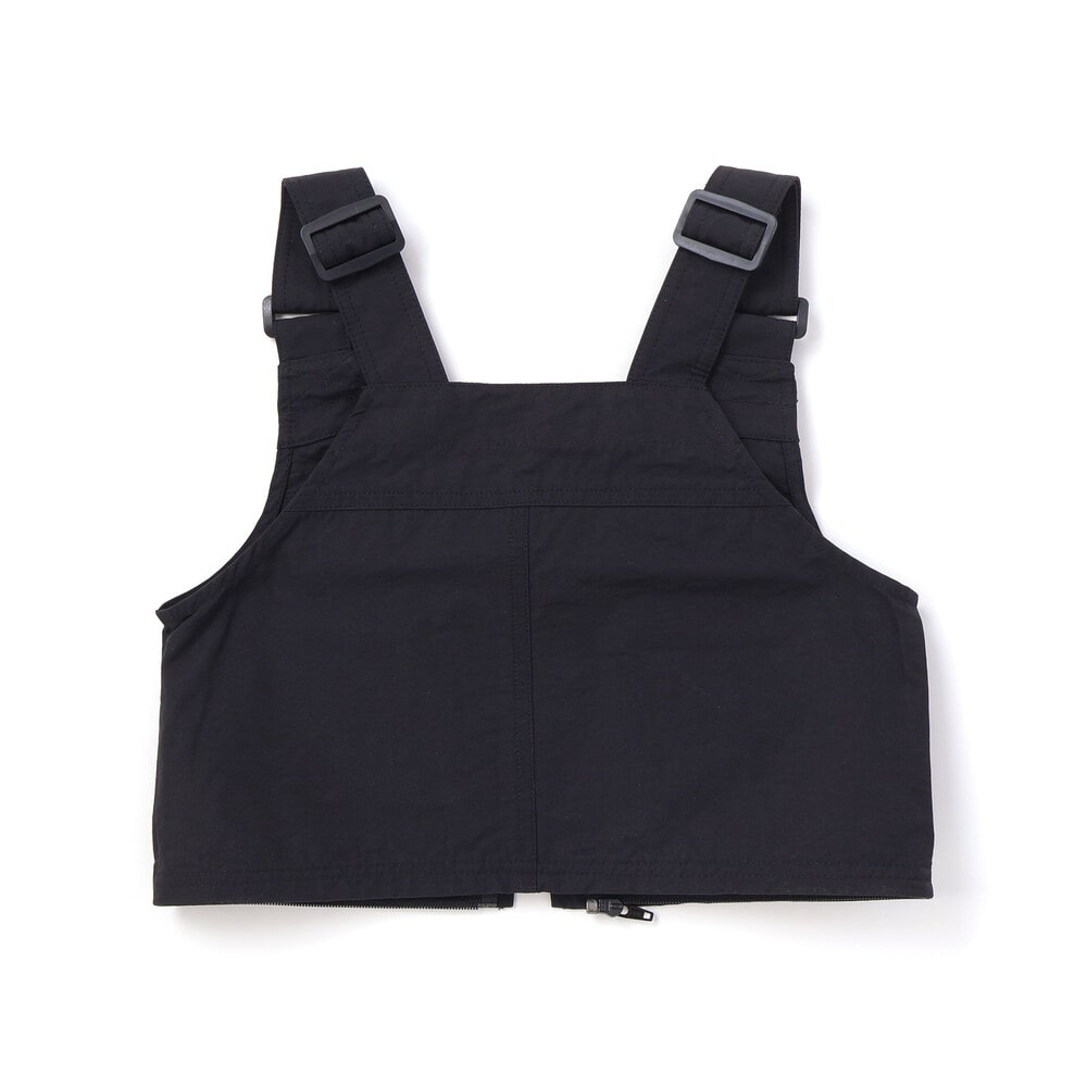 ベスト⇔バッグ 2WAYハンティングベスト&長袖Tシャツセット(110~160cm) ブラック 110cm