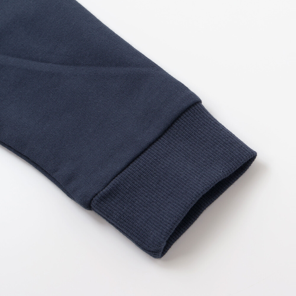 シャツレイヤードカレッジロゴフーディ(110~160cm) ネイビー 110cm