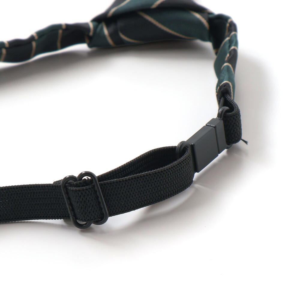 ストライプネクタイ(グリーン系) グリーン系 ワンサイズ