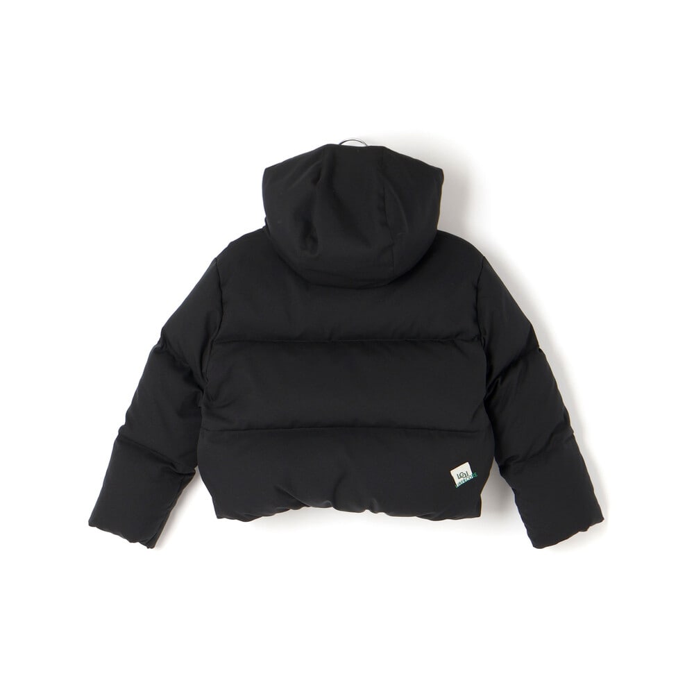 リモンタポリエステルツイルボリュームダウンジャケット親子お揃い(95~140cm) ブラック S(95-110cm)