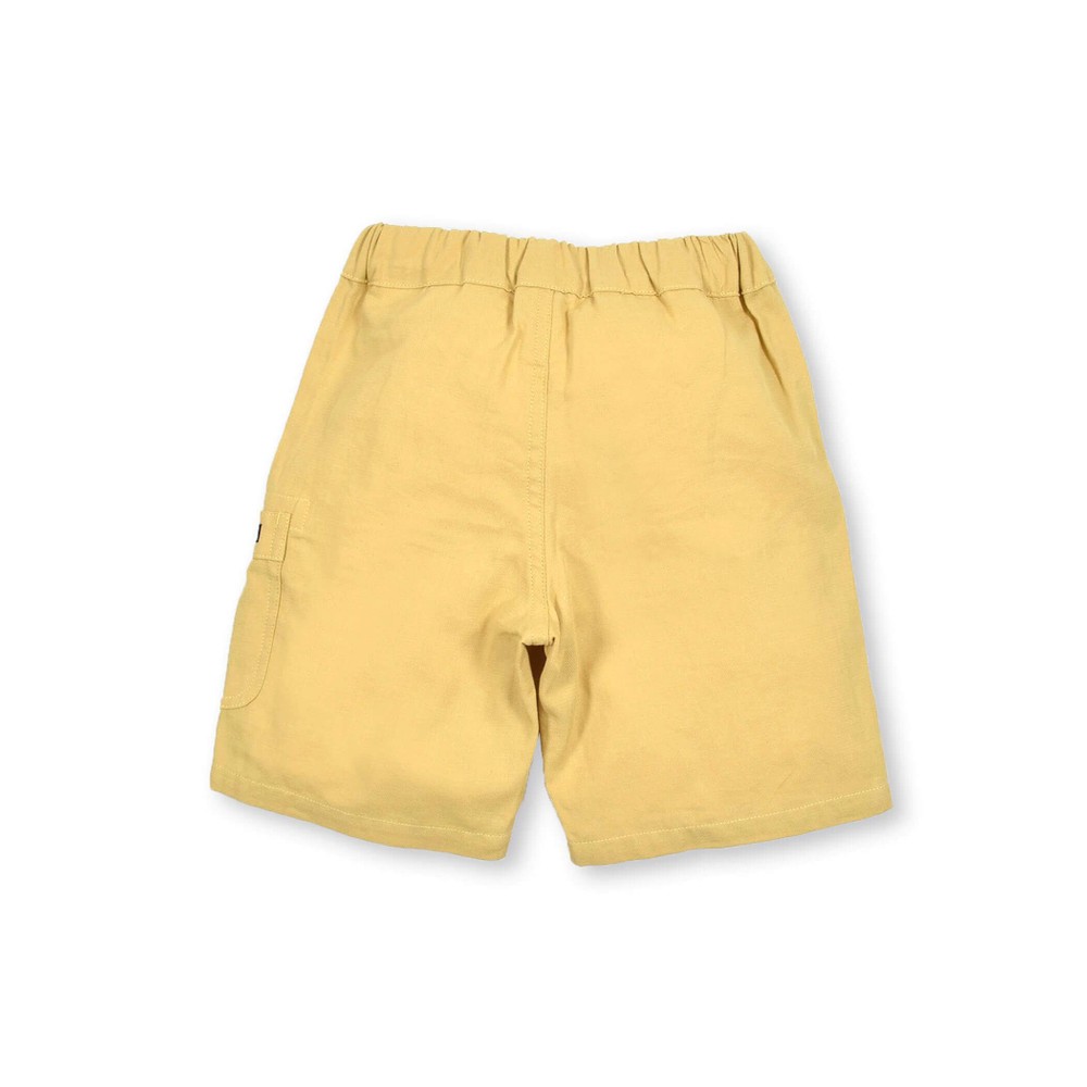 ブロークンツイルハーフパンツ (80~130cm)(80cm イエロー