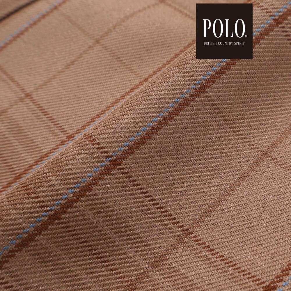 【POLO BCS(ポロ・ビーシーエス)×SLAP SLIP】切り替えシャツ(80~130cm) ベージュ系 80cm