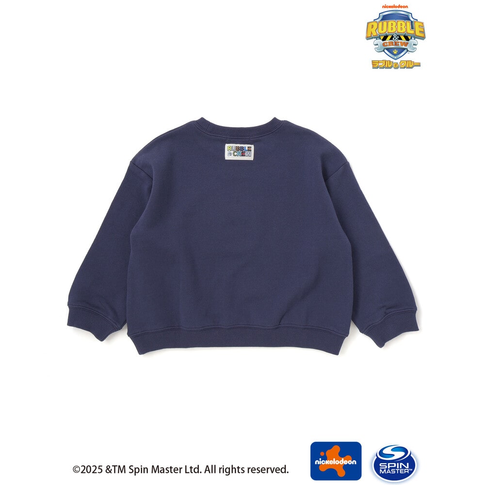 【「パウ・パトロール」スピンオフ・シリーズ「ラブル&クルー」×SLAPSLIP】デニムポケットトレーナー(90~130cm) イエロー 90cm