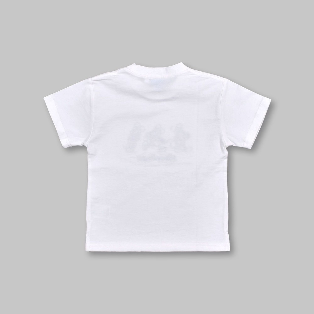 Bebe べべ Bebe Mall Official Online Store Disney ミッキーマウス トイ ストーリー ミニーマウス くまのプーさん ラプンツェル 刺繍 半袖 Tシャツ 80 130cm 80cm オフホワイト トップス ベベ モール オフィシャルオンラインストア