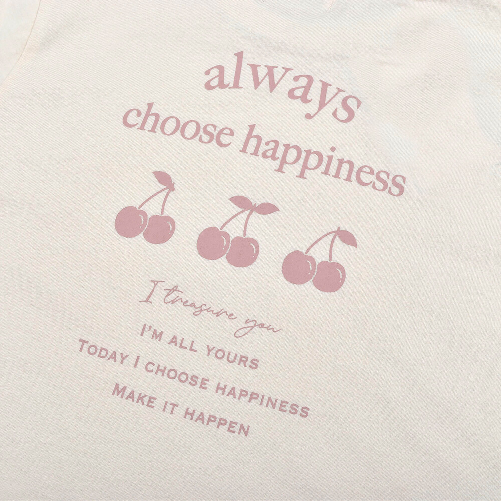 色 柄 バリエーション 長袖 Tシャツ (80~130cm) ブラウン 100cm