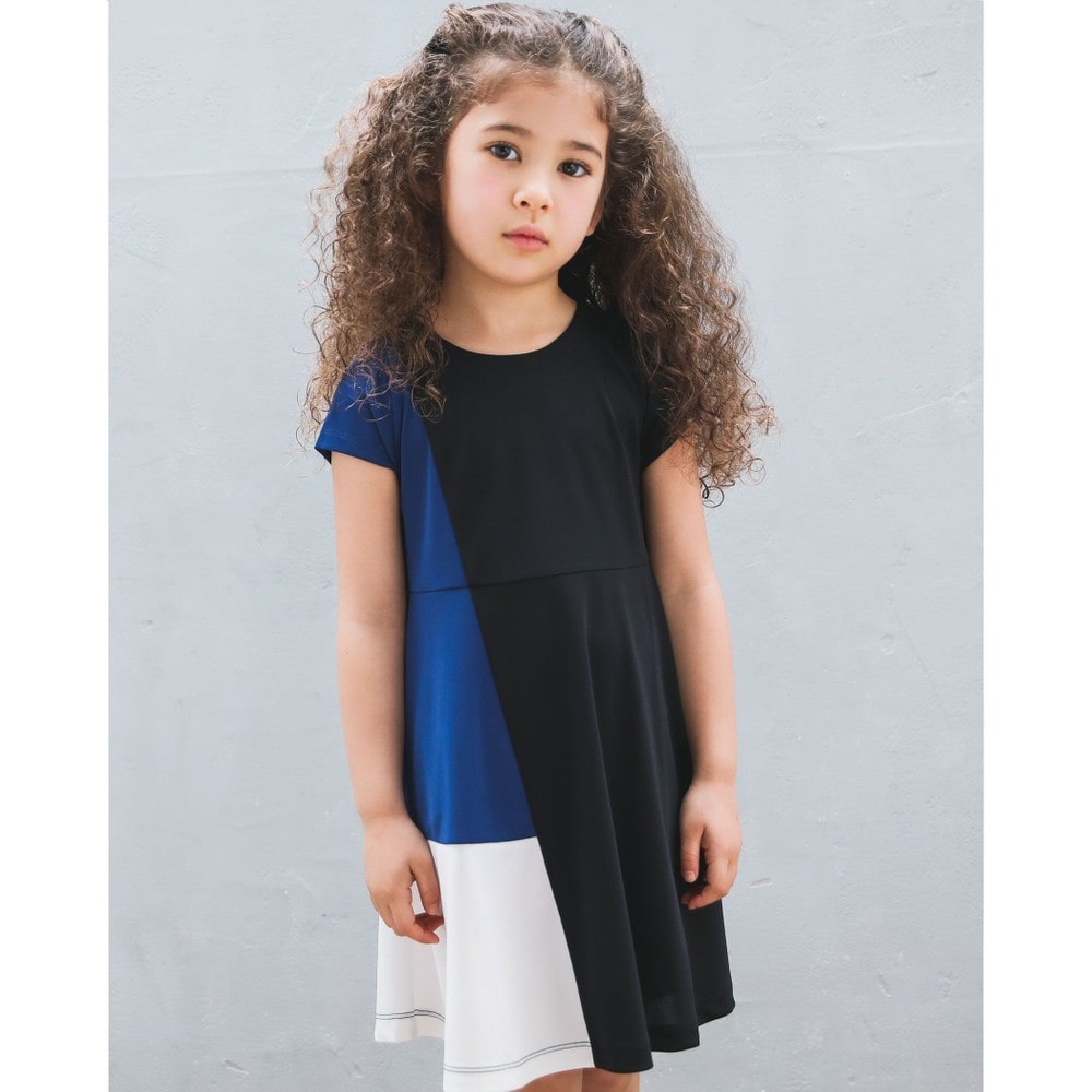 Bebe べべ Bebe Mall Official Online Store配色 切り替え 強撚 スムース ワンピース 90 140cm 90cm ブラック系 ワンピース ベベ モール オフィシャルオンラインストア Bebe べべ Bebe Mall Official Online Store配色 切り替え 強撚 スムース ワンピース 90 140cm 90cm ブラック系 ワンピース ベベ モール オフィシャルオンラインストア