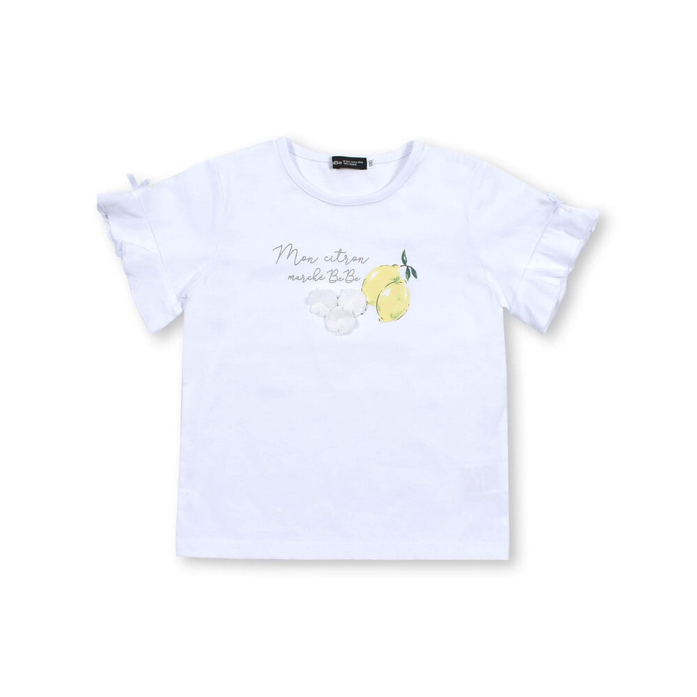 レモンプリントTシャツ(90~150cm)(90cm ホワイト): トップス【べべ ...