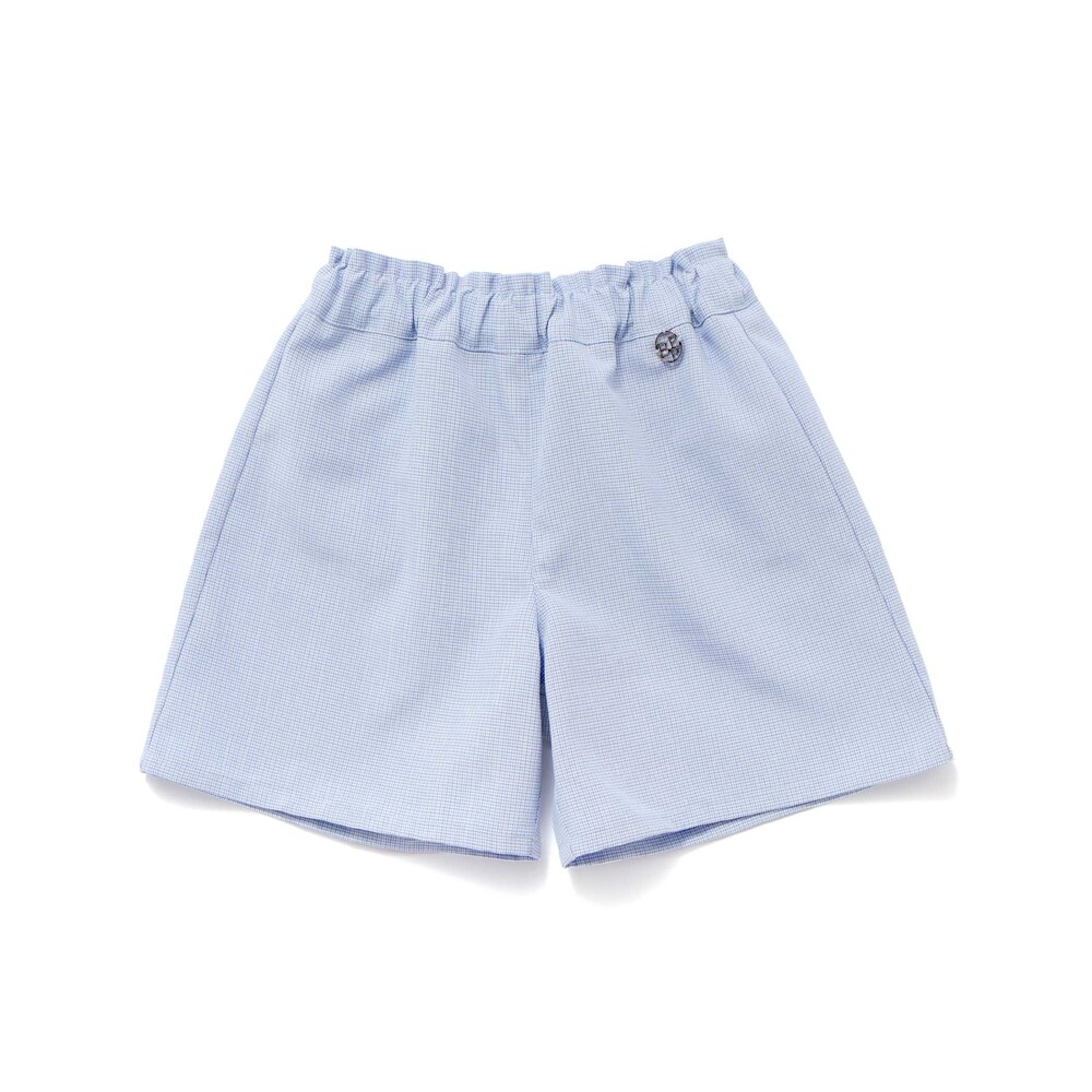 BeBe 千鳥格子スカラップポケットショートパンツ