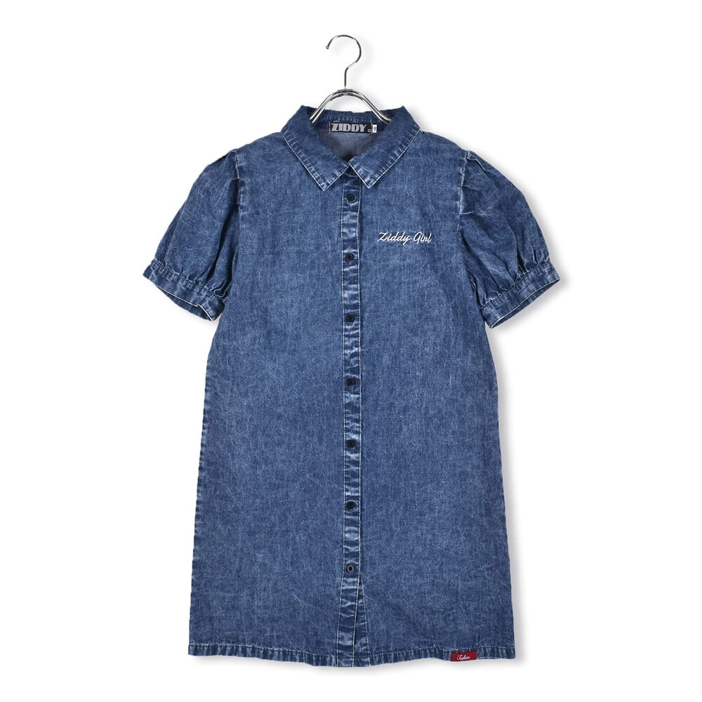 新品　Bibiy. ネイビー パフスリーブ ワンピース 新品 Bibiy. ネイビー パフスリーブ ワンピース - メルカリ