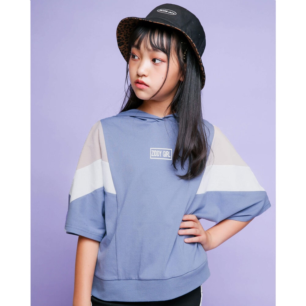 ニコ プチ掲載 フード付き 切り替え スポーティー 半袖 Tシャツ 130 160cm 130cm ブルー トップス 子供服べべの公式通販サイト Bebe Mall ニコ プチ掲載 フード付き 切り替え スポーティー 半袖 Tシャツ 130 160cm 130cm ブルー トップス 子供服べべの公式通販サイト Bebe Mall