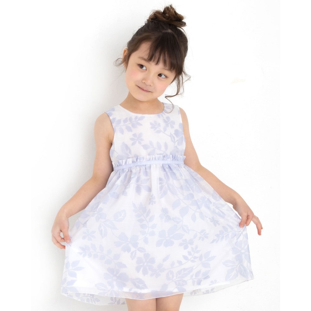 Bebe べべ Bebe Mall Official Online Storeシフォン フラワー花柄ワンピース 95 150cm 95cm パープル系 ワンピース ベベ モール オフィシャルオンラインストア