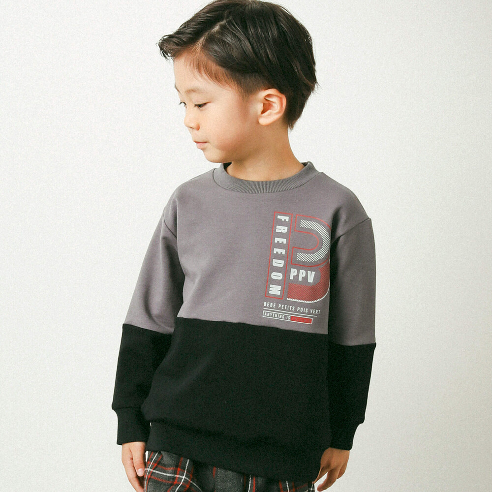 トレーナー　灰色　95cm
