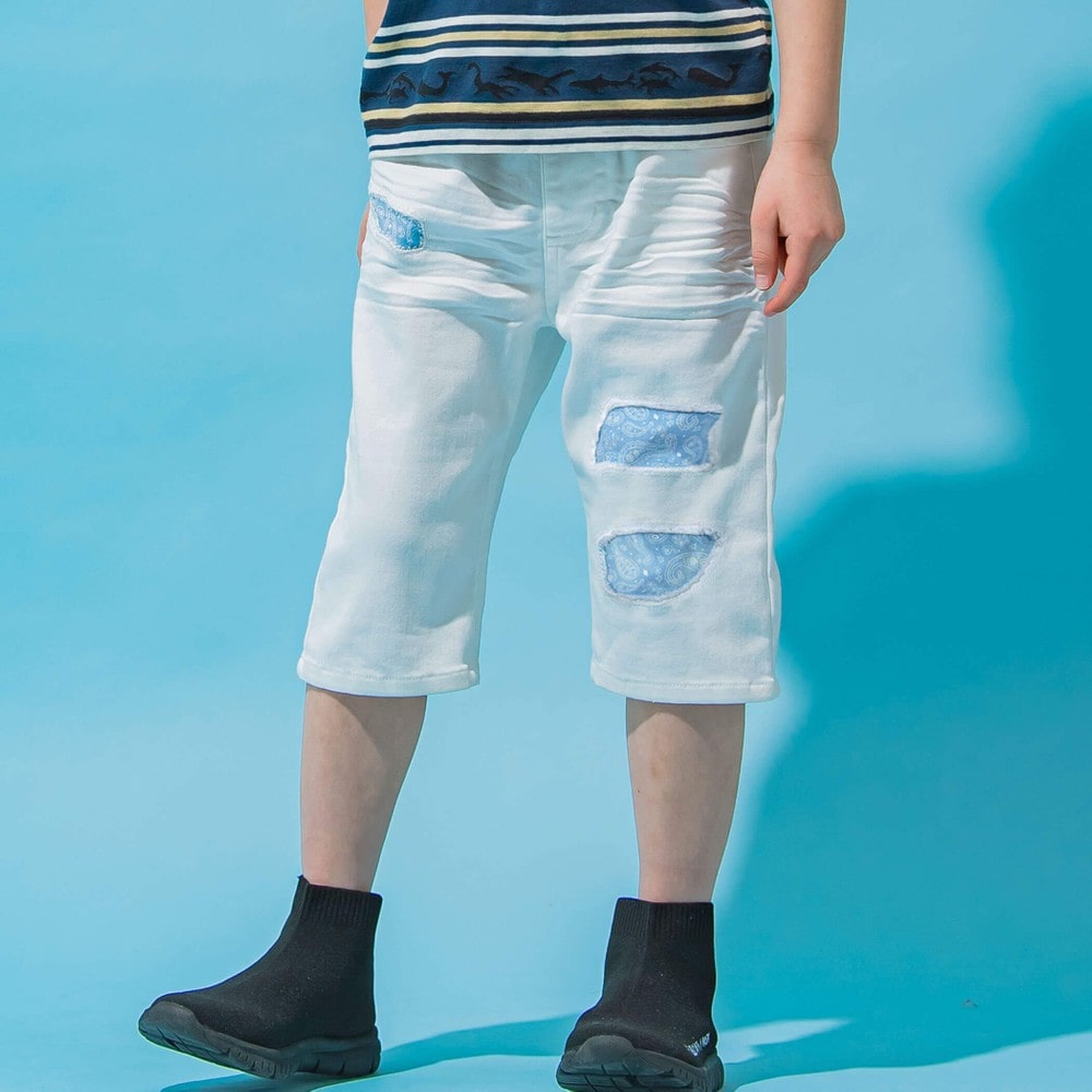 ダメージジーンズ＆海水パンツ。男の子95サイズ。