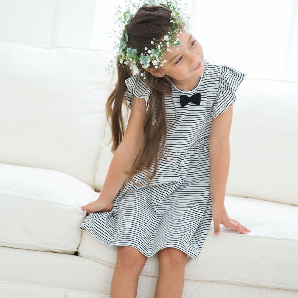 リボンフリルワンピース 100cm 130cm 100cm ブラック系 ワンピース 子供服べべの公式通販サイト Bebe Mall リボンフリルワンピース 100cm 130cm 100cm ブラック系 ワンピース 子供服べべの公式通販サイト Bebe Mall