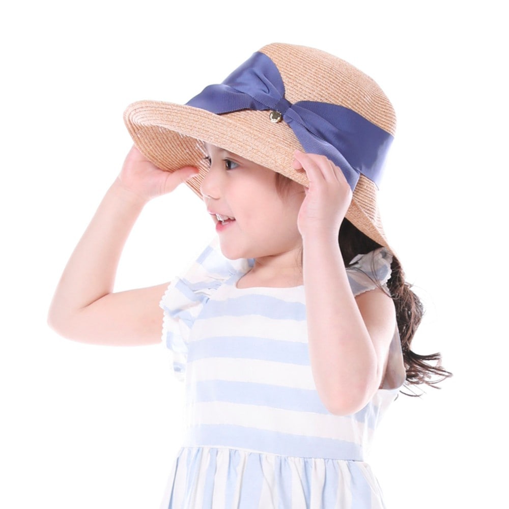 Bebe べべ Bebe Mall Official Online Storeペーパーハット 折りたたみ つば広 リボン ハット 帽子 52 56cm 52cm パープル グッズ ベベ モール オフィシャルオンラインストア