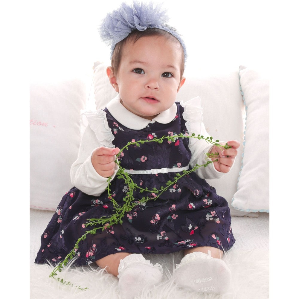 Bebe べべ Bebe Mall Official Online Storeシフォンカット フラワー 花 ブルマ付き 半袖 ワンピース 70 90cm S ネイビー系 新生児 ベビー ベベ モール オフィシャルオンラインストア Bebe べべ Bebe Mall Official Online Storeシフォンカット フラワー 花 ブルマ付き 半袖 ワンピース 70 90cm S ネイビー系 新生児 ベビー ベベ モール オフィシャルオンラインストア