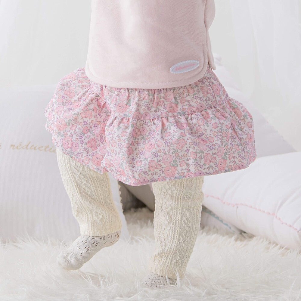 あたたかパンツ　95㎝　キッズ　女の子　ピンク　レギンス　薄ピンク　上品