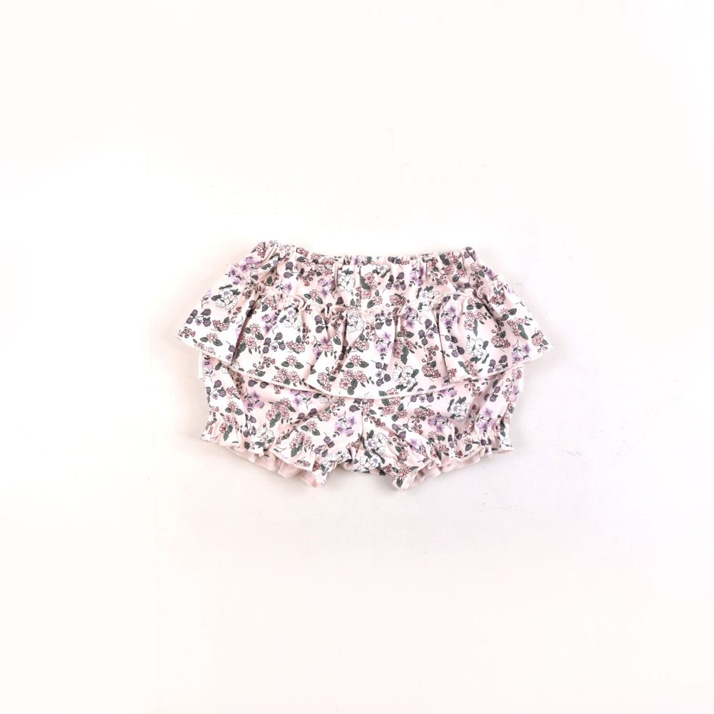 花柄 フリル ブルマ (60cm~90cm)(ﾜﾝｻｲｽﾞ(60cm~90cm) ピンク系