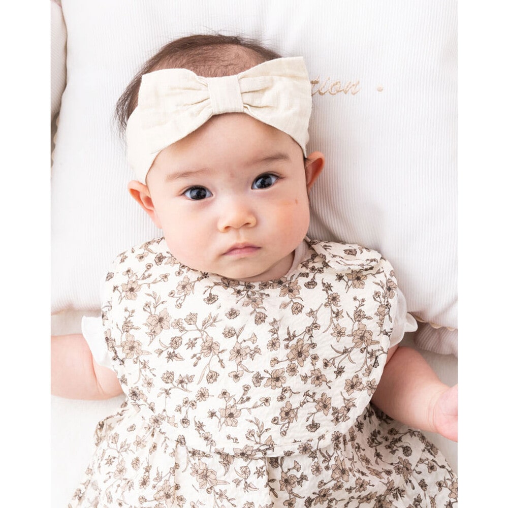無地 リボン ヘアーバンド ﾜﾝｻｲｽﾞ ピンク 新生児 ベビー 子供服べべの公式通販サイト Bebe Mall