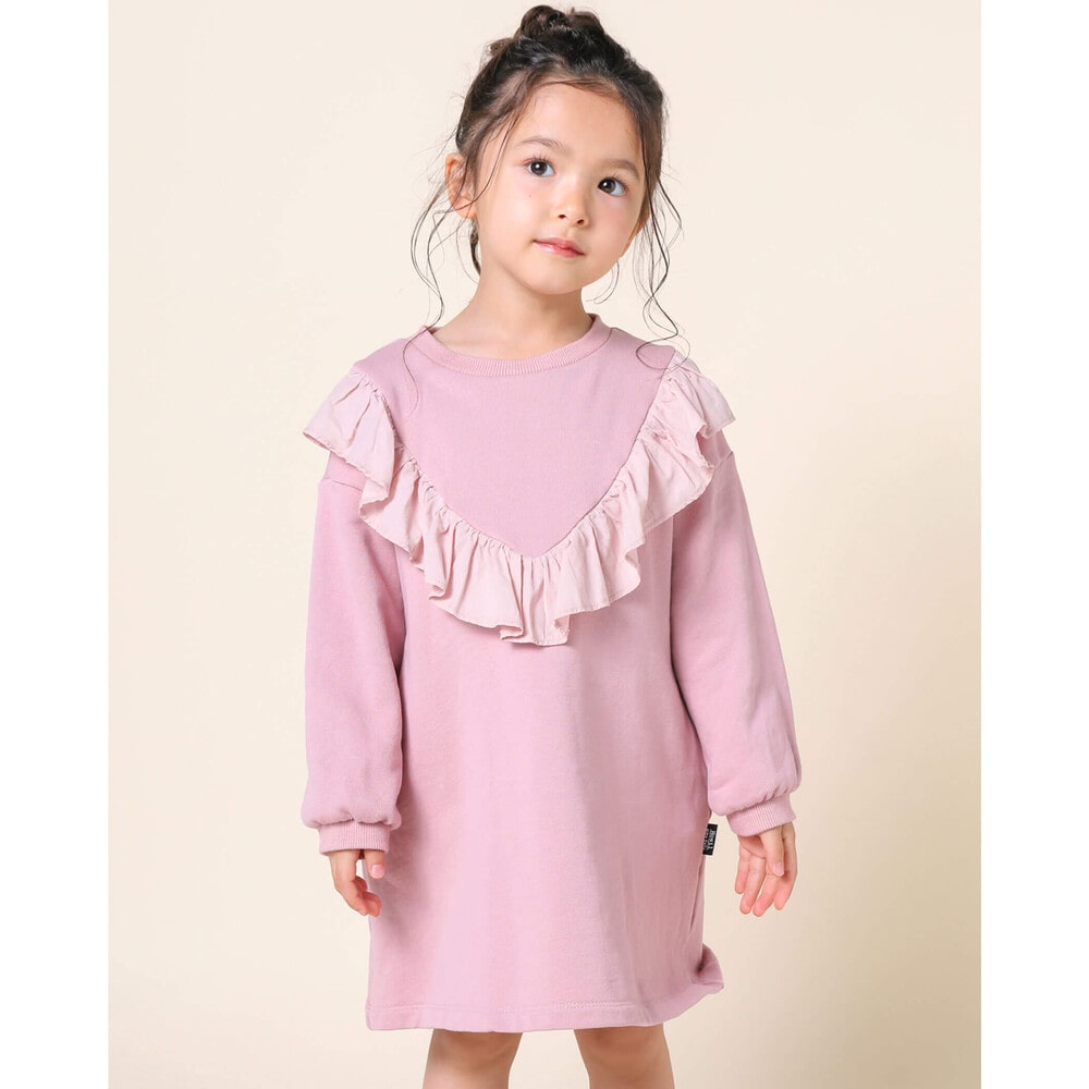 子供服べべの公式通販サイト Bebe Mall V字ライン フリル 付き 裏毛 ワンピース 80 130cm 80cm ピンク ワンピース ベベ モール オフィシャルオンラインストア 子供服べべの公式通販サイト Bebe Mall V字ライン フリル 付き 裏毛 ワンピース 80 130cm 80cm ピンク ワンピース ベベ モール オフィシャルオンラインストア