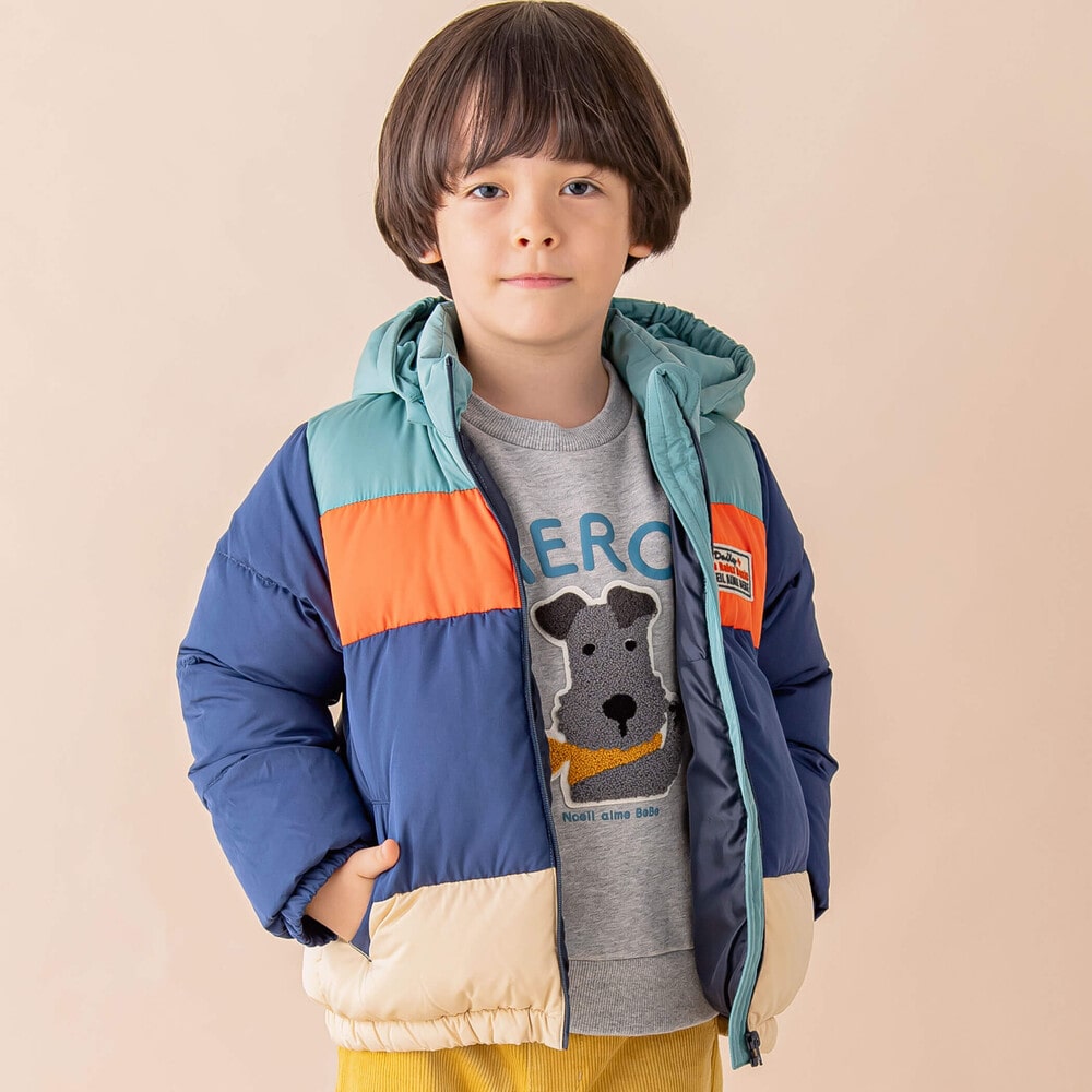 bebe べべ　ダウン　男の子　130コート