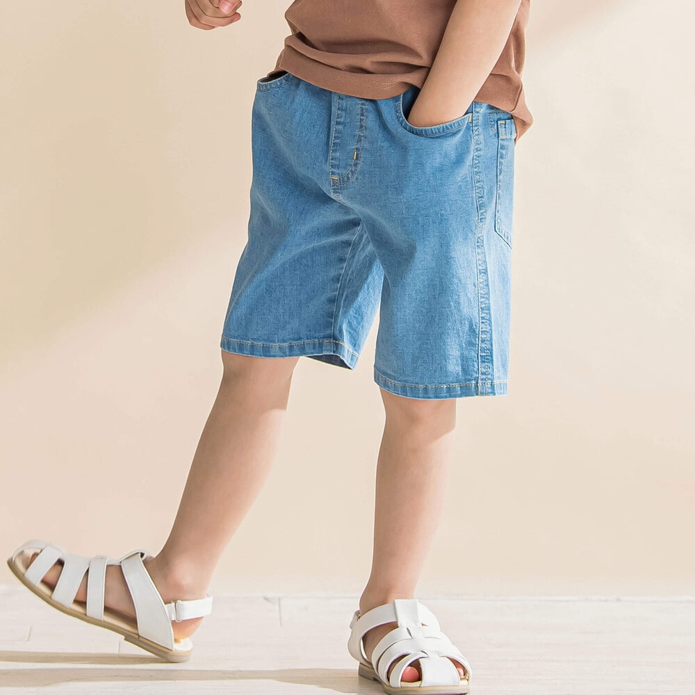 ライトオンスデニムスリムショートパンツ(90~130cm)(90cm