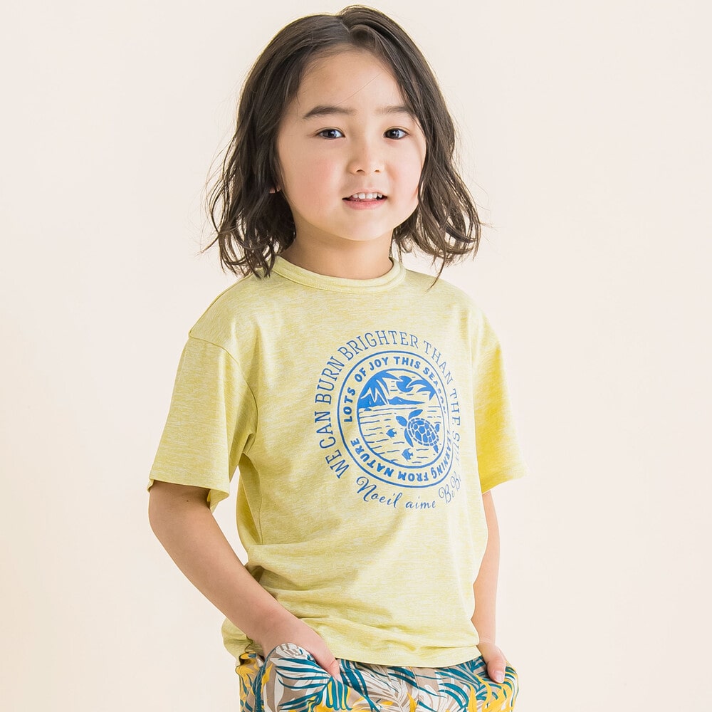 マリンモチーフTシャツ(80~130cm)(80cm イエロー): トップス【女の子・男の子の子ども服と言えば】マリンモチーフTシャツ (80~130cm)(80cm イエロー): トップス【女の子・男の子の子ども服と言えば】-子供服べべの公式通販サイト 「BEBE  MALL」-子供服べべの公式通販サイト ...