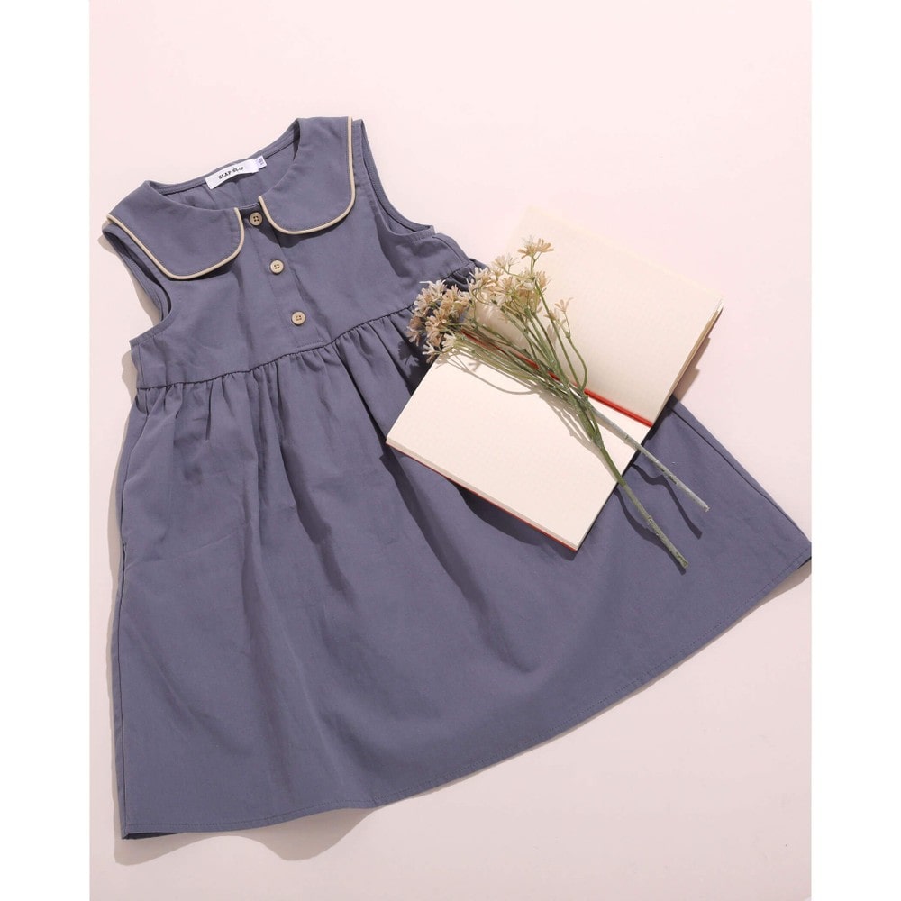 Bebe べべ Bebe Mall Official Online Store布帛 セーラーワンピース 80 130cm 80cm ブルー ワンピース ベベ モール オフィシャルオンラインストア