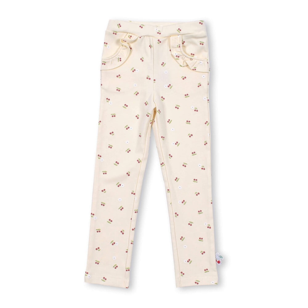 チェリー 花 総柄 ポケット フリル のびのび パンツ (80~120cm)(80cm オフホワイト系): ボトム-子供服べべの公式通販サイト 「BEBE MALL」 チェリー 花 総柄 ポケット フリル のびのび パンツ (80~120cm)(80cm オフホワイト系): ボトム-子供服べべの公式通販サイト 「BEBE MALL」