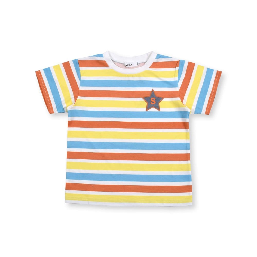 子供服べべの公式通販サイト Bebe Mall マルチボーダー 天竺tシャツ 80 130cm 80cm イエロー系 トップス ベベ モール オフィシャルオンラインストア 子供服べべの公式通販サイト Bebe Mall マルチボーダー 天竺tシャツ 80 130cm 80cm イエロー系 トップス ベベ モール オフィシャルオンラインストア