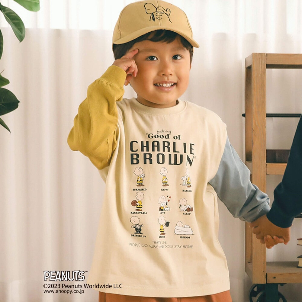 【 gelato pique 】スヌーピーTシャツ×ロングパンツ ピンク