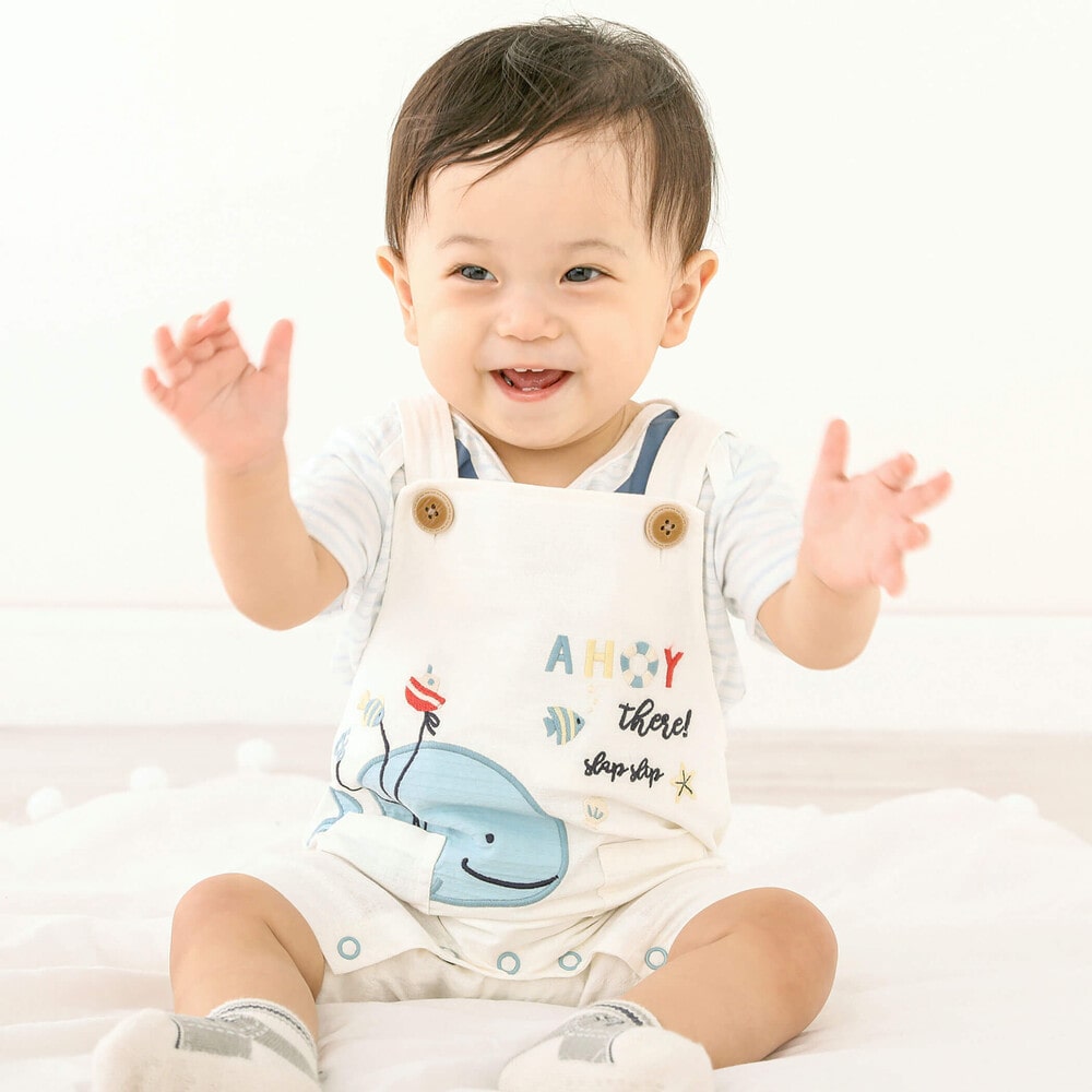 [LA-Hazel] 子供服 女の子 サロペット Ｔシャツ 2点セット 1-4歳