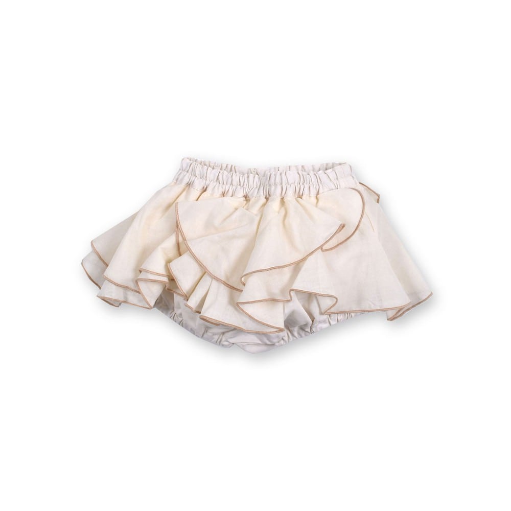 Bebe べべ Bebe Mall Official Online Storeティアード フリル ブルマ ﾜﾝｻｲｽﾞ 70 80cm オフホワイト 新生児 ベビー ベベ モール オフィシャルオンラインストア