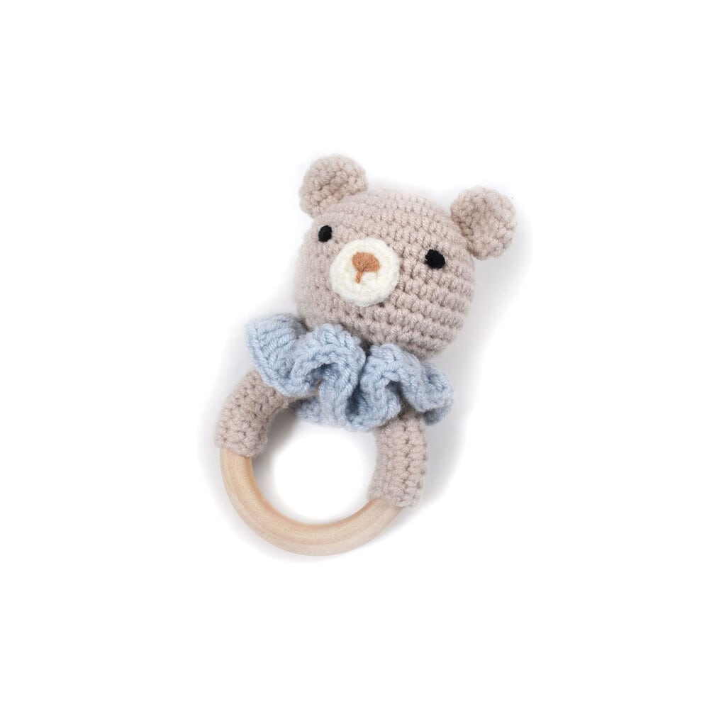 かぎ編み アニマル 歯固め ﾜﾝｻｲｽﾞ ベージュ 新生児 ベビー 子供服べべの公式通販サイト Bebe Mall