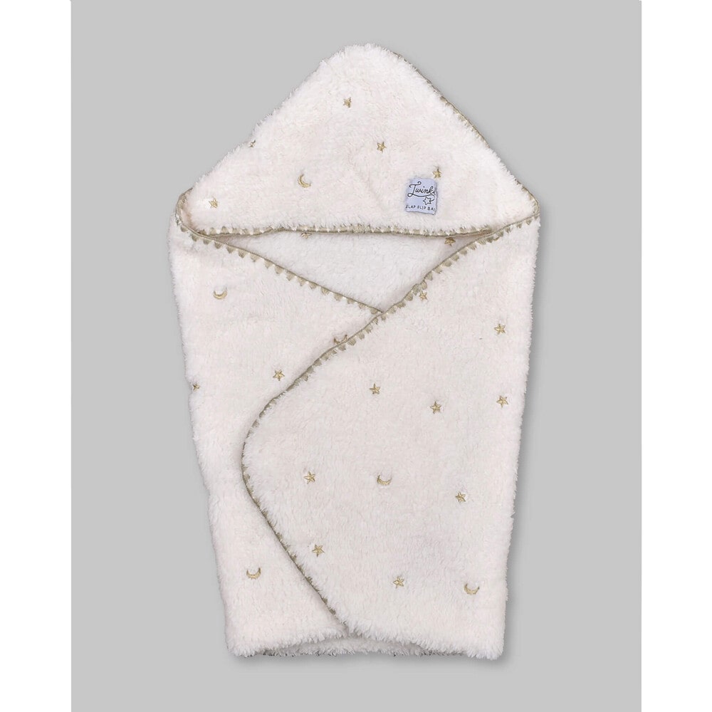 星 チェリー 刺繍 おくるみ ﾜﾝｻｲｽﾞ オフホワイト系 新生児 ベビー 子供服べべの公式通販サイト Bebe Mall