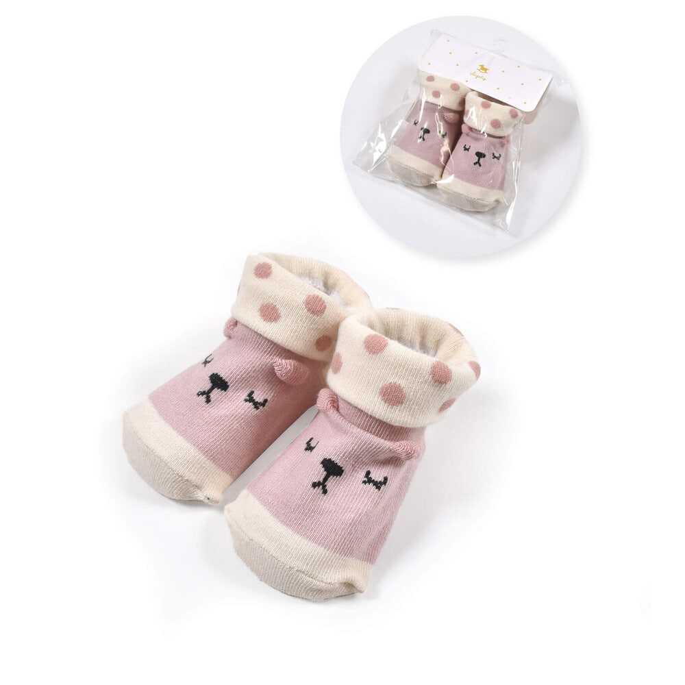 アニマル カップソックス 9 12cm 9 12cm ピンク 新生児 ベビー 子供服べべの公式通販サイト Bebe Mall