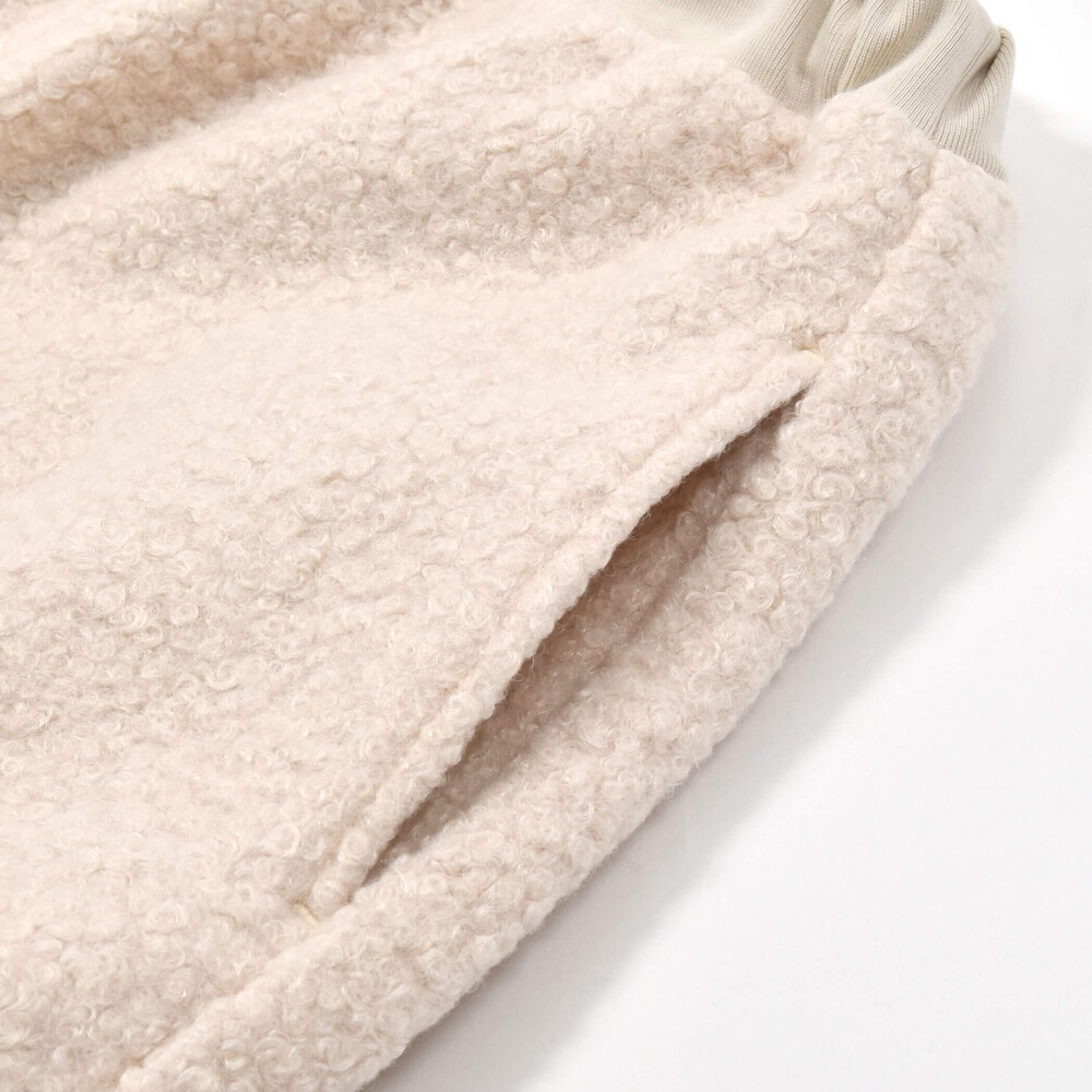 ボアバルーンショートパンツ(90~140cm) パープル 90cm