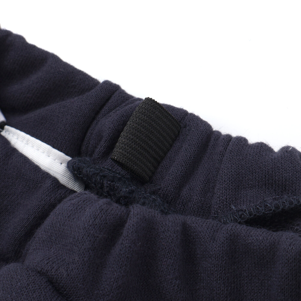 【限定商品】フラワーハート刺しゅうトップス+キュロットセット(95~150cm) ネイビー 95cm