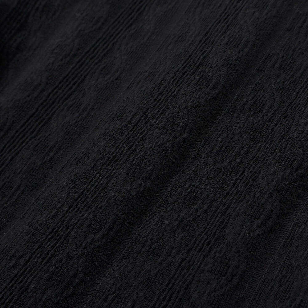 【限定商品】ペプラムカーディガン(95~150cm) ブラック 95cm