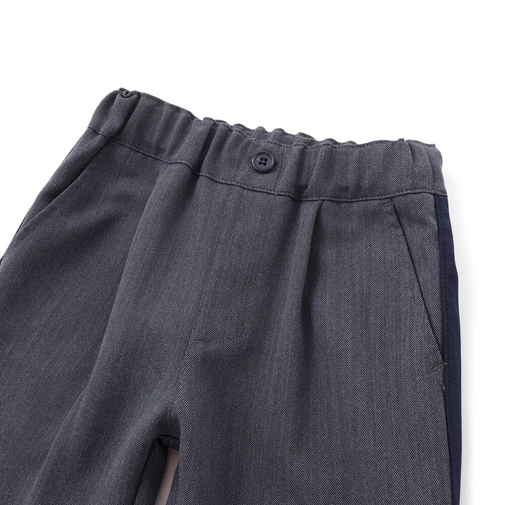 【限定商品】サイドラインロングパンツ(95~160cm) ネイビー 95cm