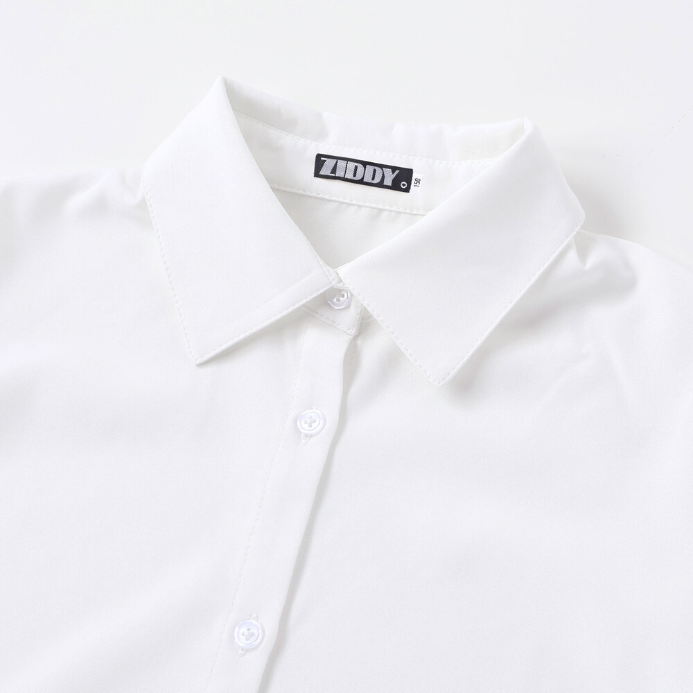 リボン付きブラウス(130~160cm) ホワイト 130cm