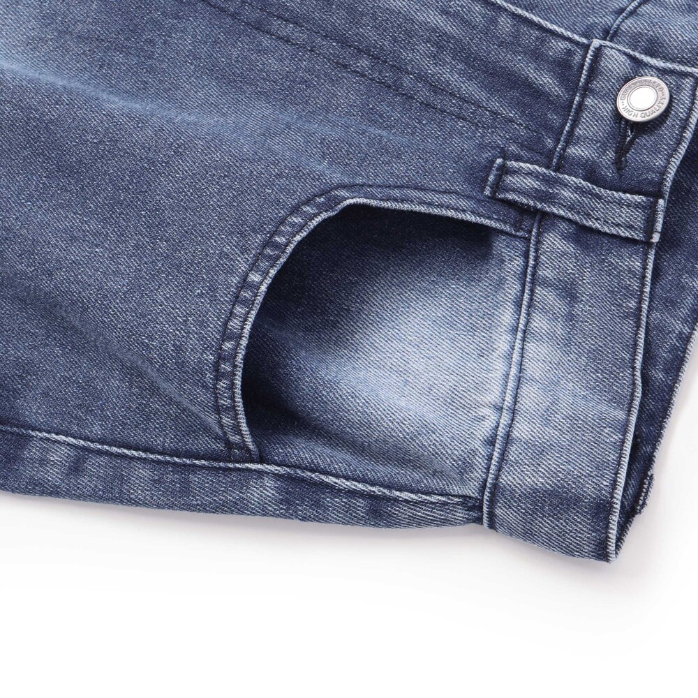 ファーポケット カーゴパンツ(130~160cm) ネイビー 130cm