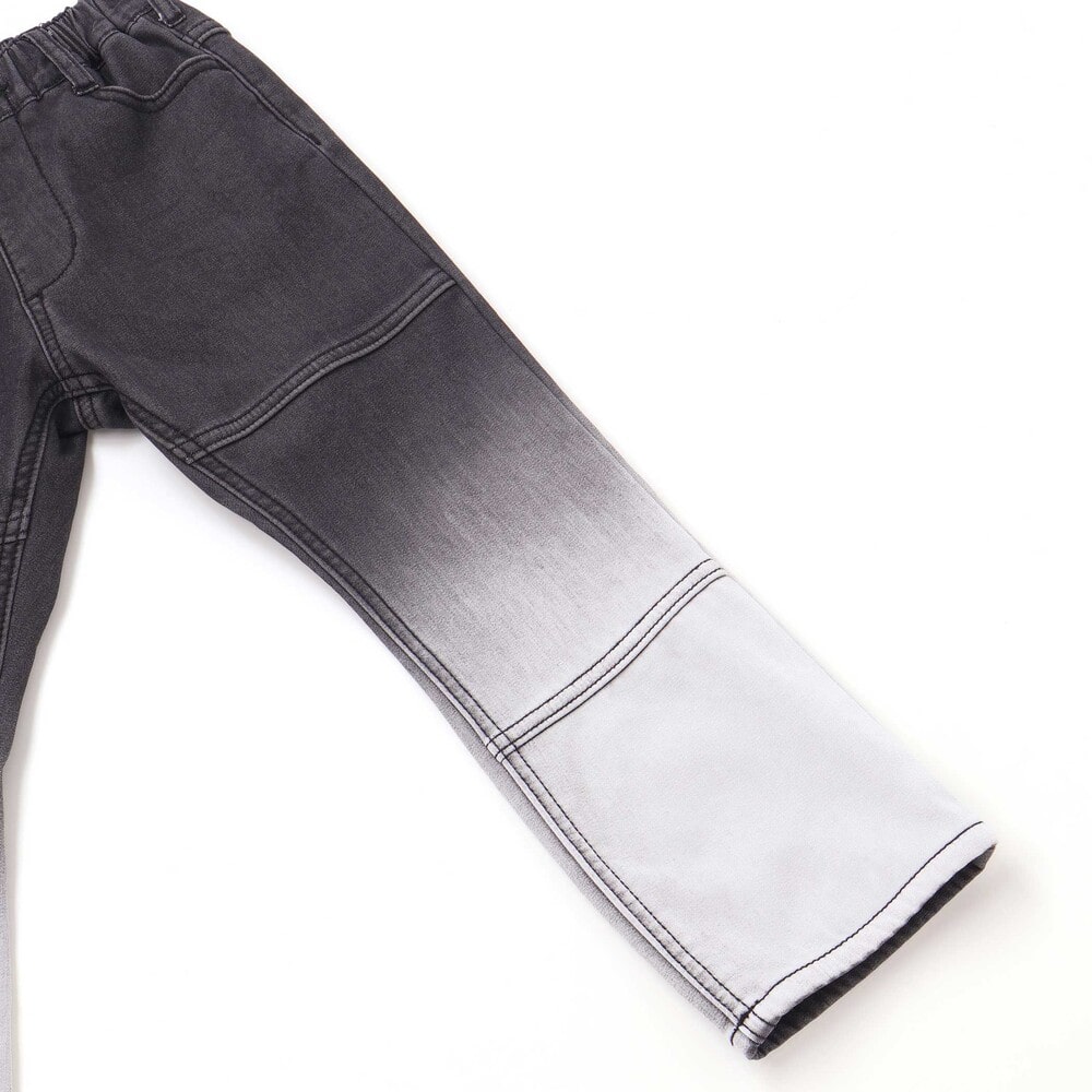 グラデーションボンディングデニムパンツ(110~160cm) グレー 110cm