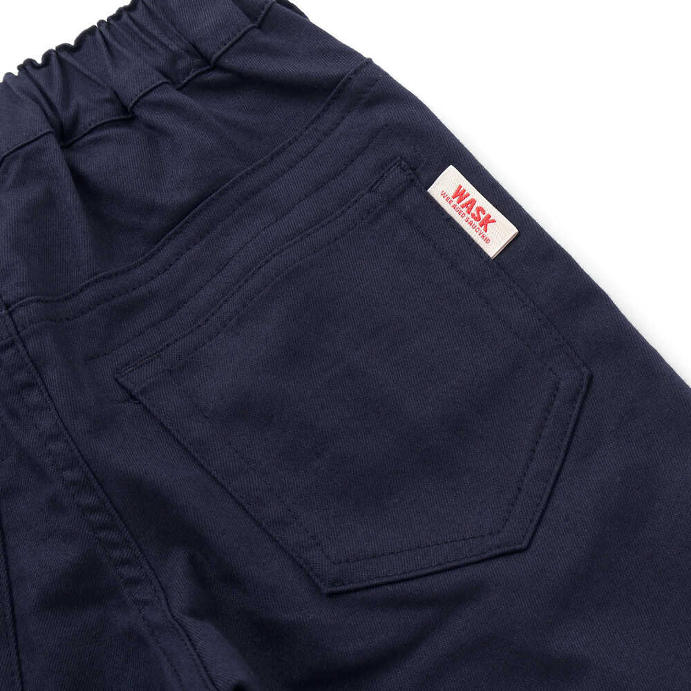 ハイパーストレッチスソパイピングスキニーパンツ(100~160cm) ベージュ 100cm