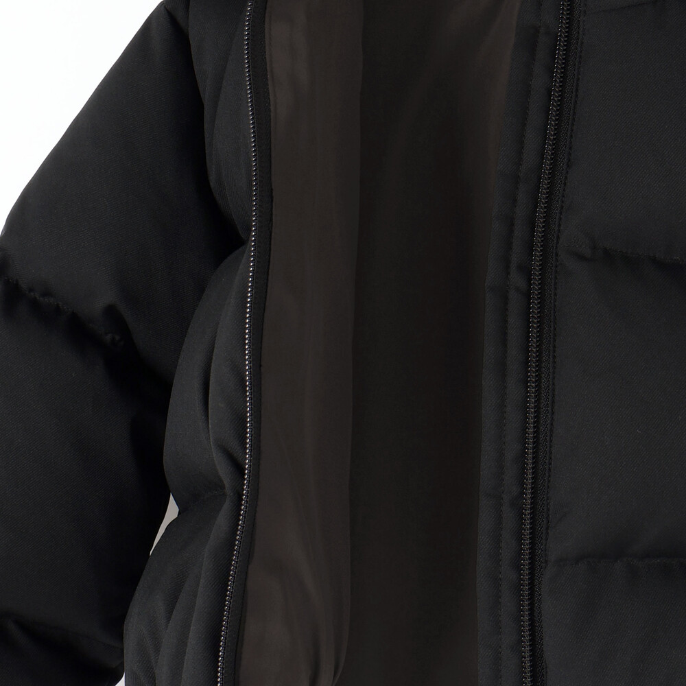 リモンタポリエステルツイルボリュームダウンジャケット親子お揃い(95~140cm) ブラック S(95-110cm)