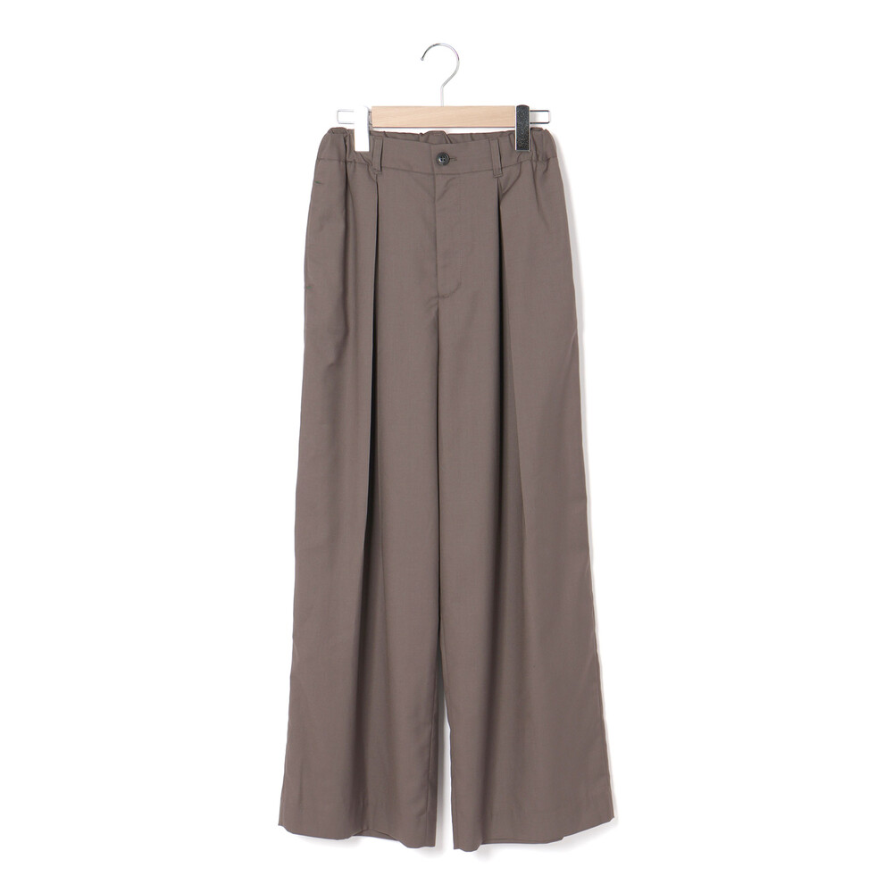 サージボックスタックロングパンツ親子お揃い大人(140~160cm) ブラウン S(140~150cm)