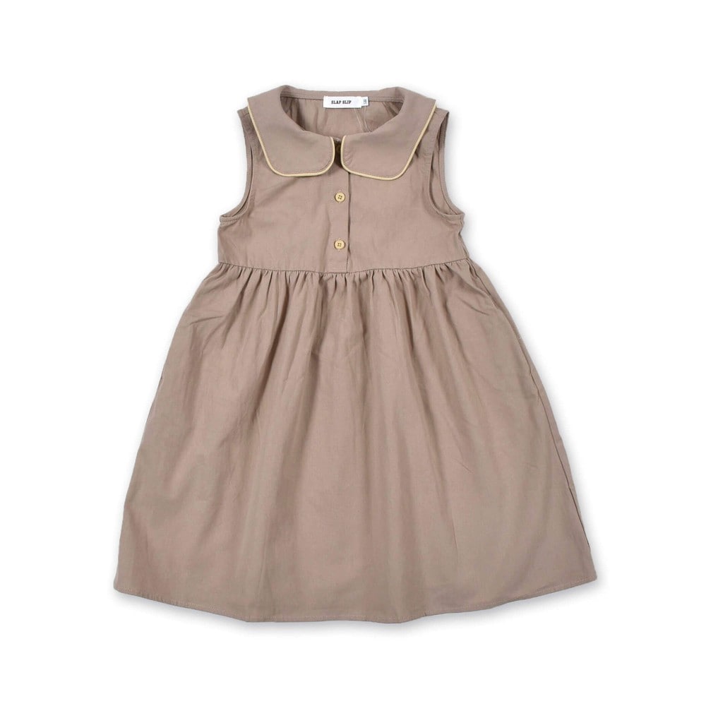 布帛 セーラーワンピース (80~130cm) ブルー 100cm